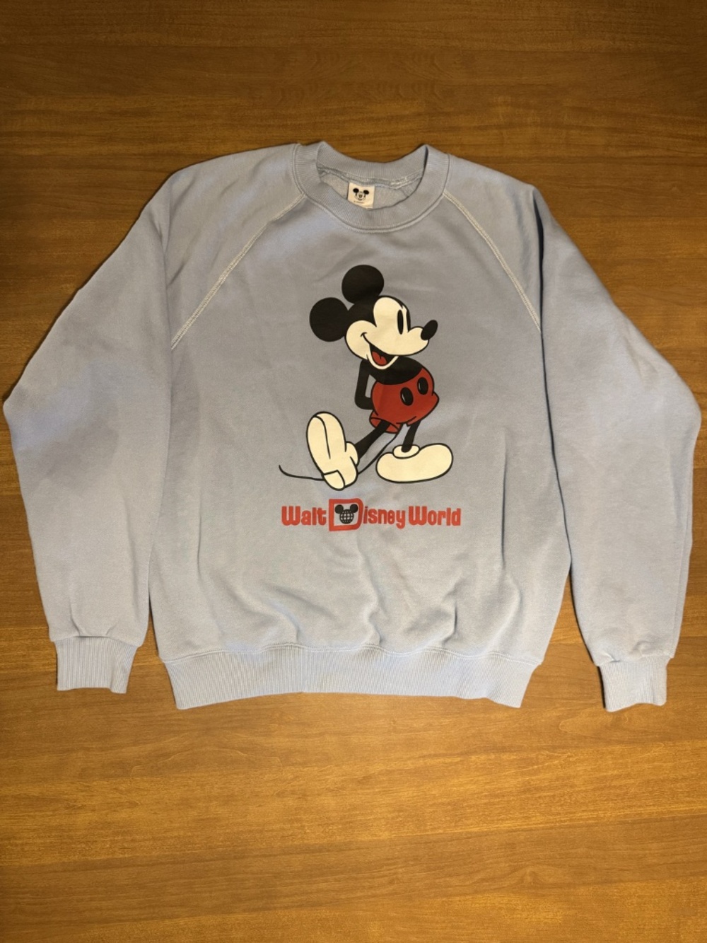 Disney Mickey Mouse Walt Disney World Crewneck Sweatshirt Size M